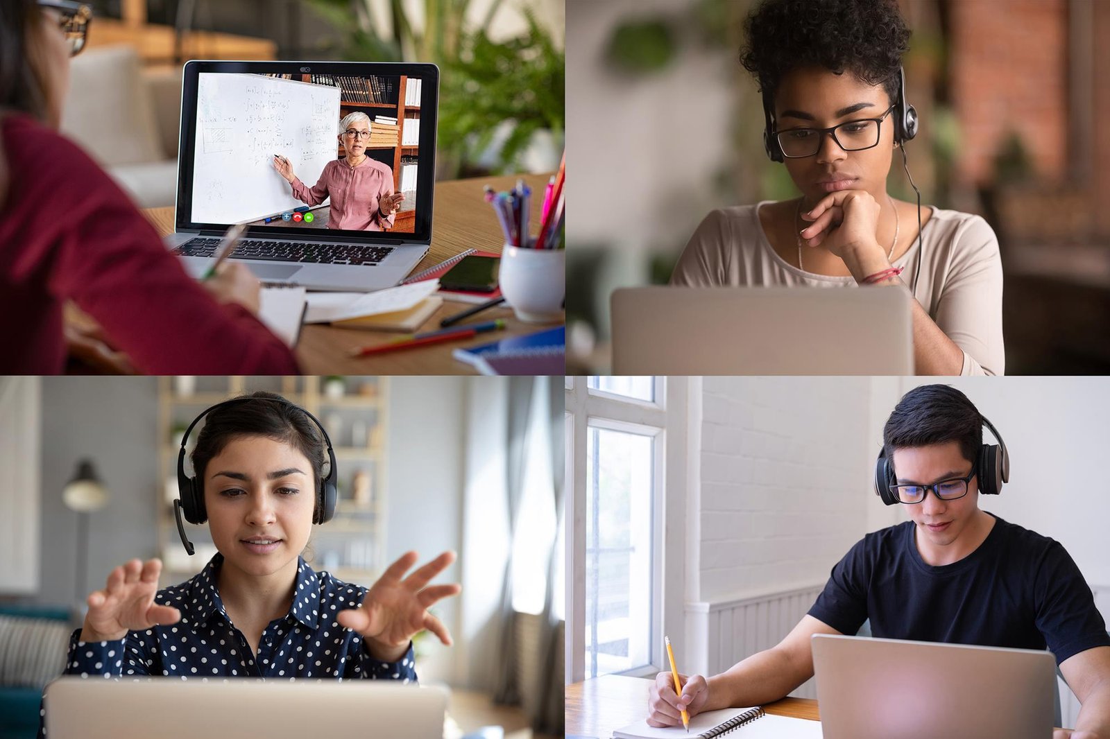Online education student learning