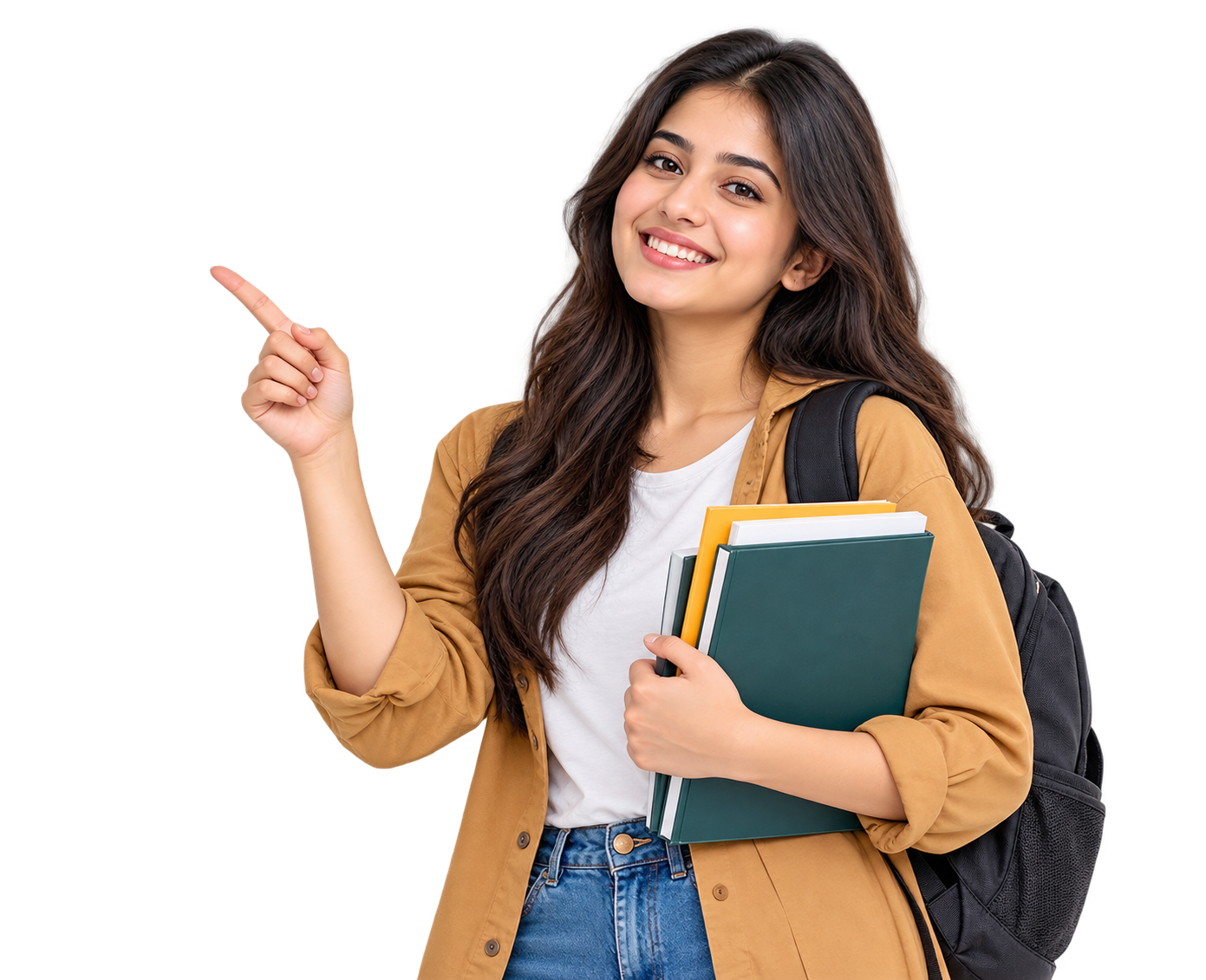 Indian student planning higher education