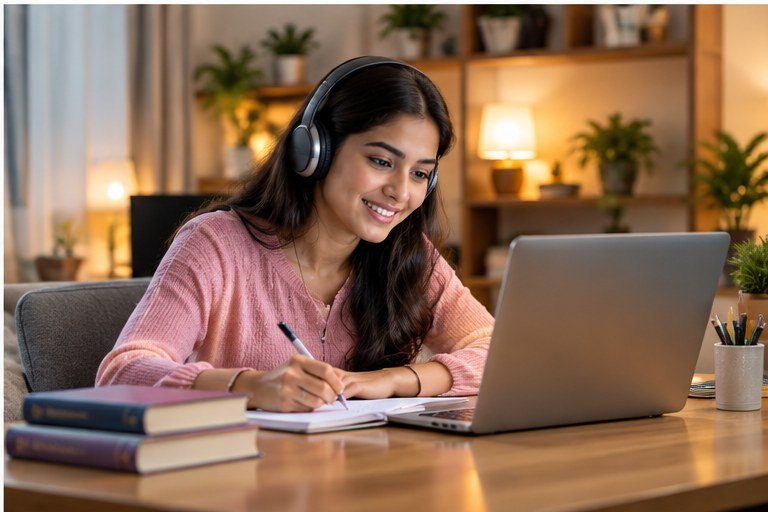 Online education student learning