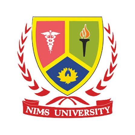 NIMS University logo